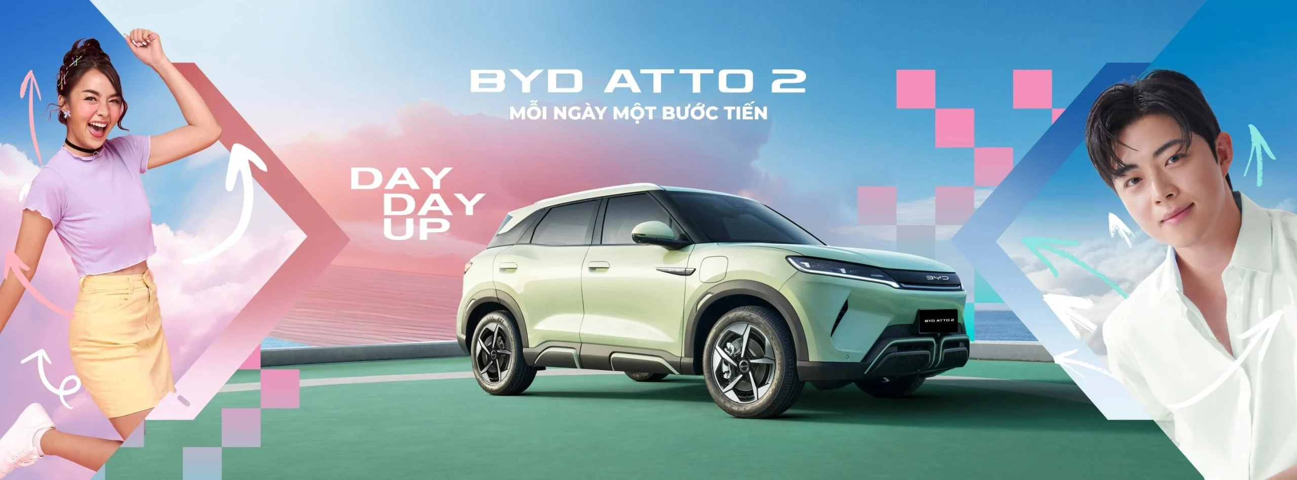 Ngoại thất – Xe điện đô thị BYD Atto 2 thế hệ mới
